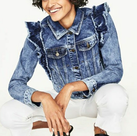 Zara Jackets & Blazers - Zara Demin Jacket